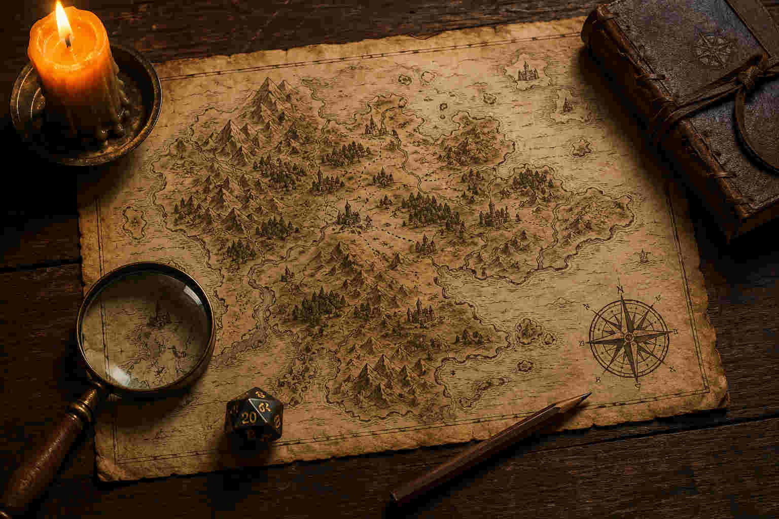 Geradores de mapas de RPG