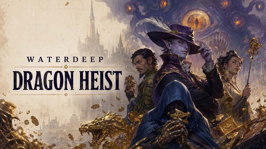 Capa da campanha Dragon Heist