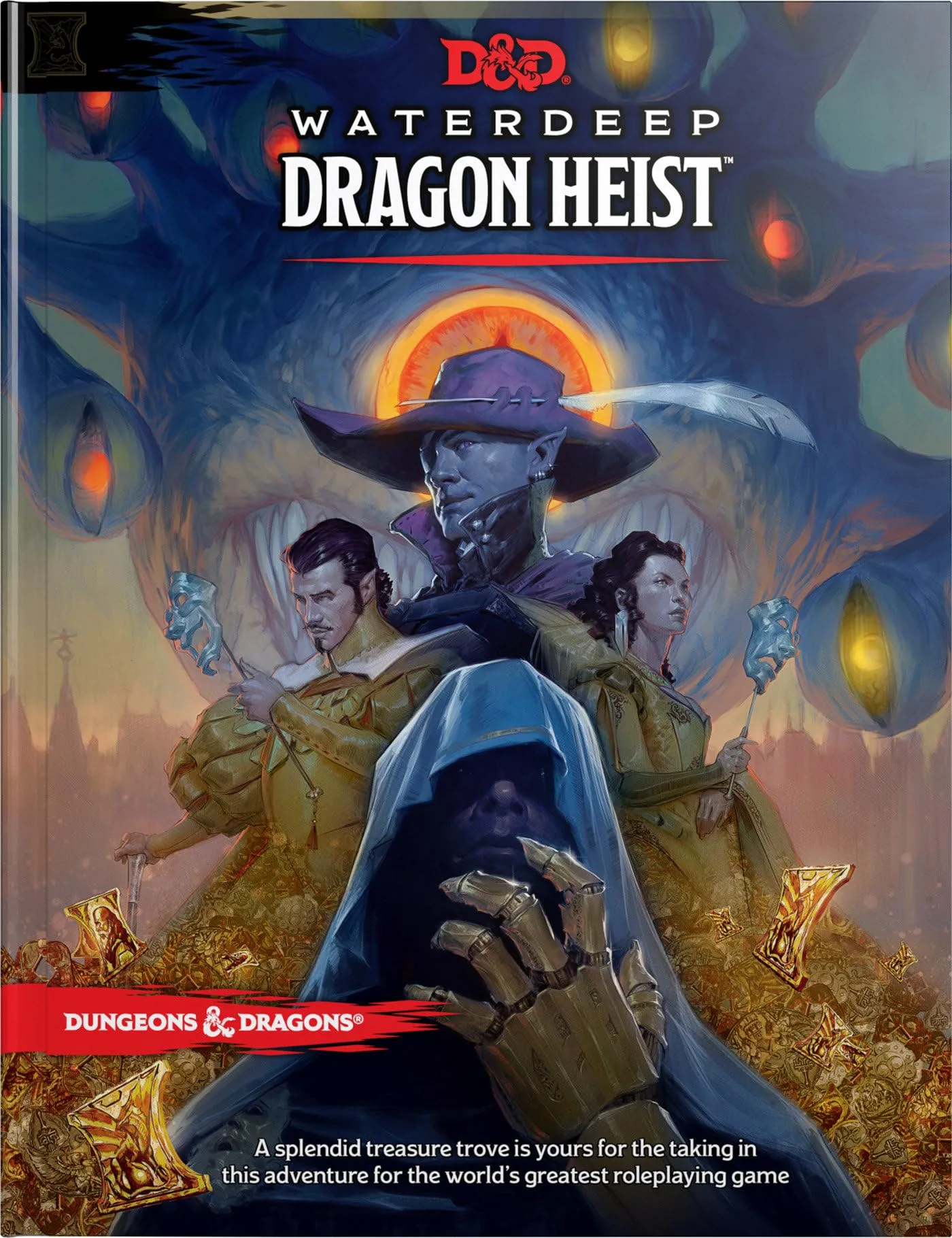 Capa do livro D&D Waterdeep: Dragon Heist